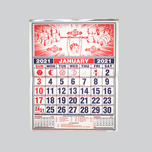 Doktor Karayom — PURVEYR 2021 Calendar