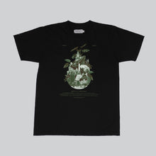 Load image into Gallery viewer, PLONTUR — PURVEYR &quot;Green Manila&quot; T-Shirt Black