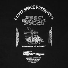 Load image into Gallery viewer, Tropical Futures Insititute — Luyo Space T-Shirt &quot;Black&quot;