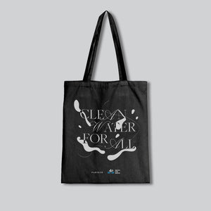 Waves For Water — PURVEYR "Clean Water For All" Tote Bag